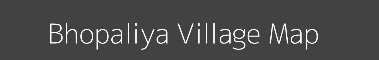 Map of Bhopaliya Village in Madhya Pradesh Image