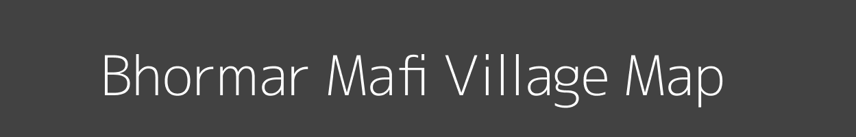 Map of Bhormar Mafi Village in Uttar Pradesh Image