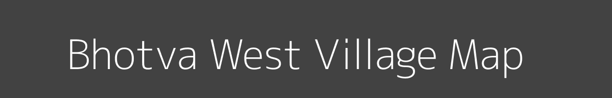 Map of Bhotva West Village in Gujarat Image