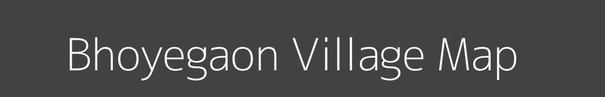 Map of Bhoyegaon Village in Maharashtra Image