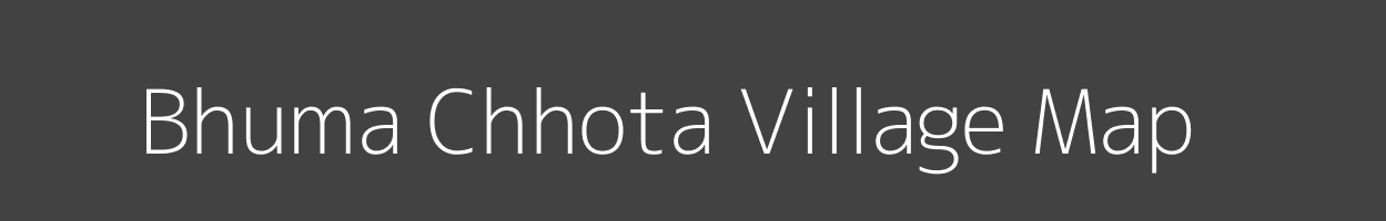 Map of Bhuma Chhota Village in Rajasthan Image