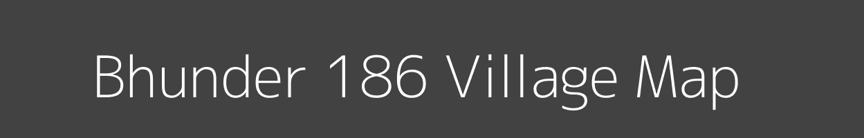 Map of Bhunder 186 Village in Punjab Image