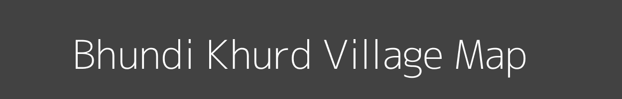 Map of Bhundi Khurd Village in Bihar Image