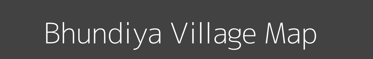 Map of Bhundiya Village in Madhya Pradesh Image