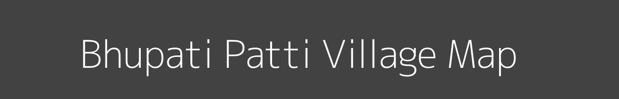 Map of Bhupati Patti Village in Uttar Pradesh Image