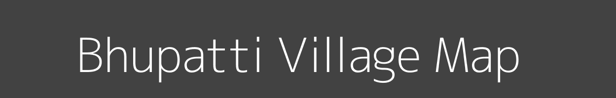 Map of Bhupatti Village in Uttar Pradesh Image