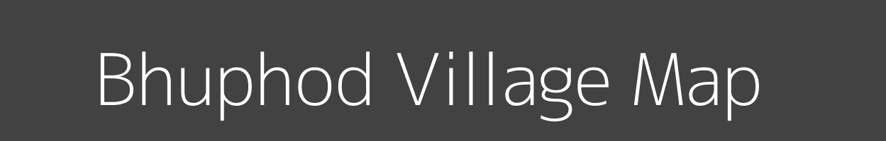 Map of Bhuphod Village in Madhya Pradesh Image