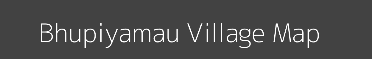 Map of Bhupiyamau Village in Uttar Pradesh Image