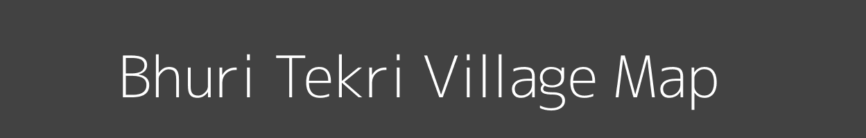 Map of Bhuri Tekri Village in Madhya Pradesh Image