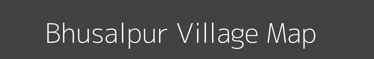 Map of Bhusalpur Village in Uttar Pradesh Image