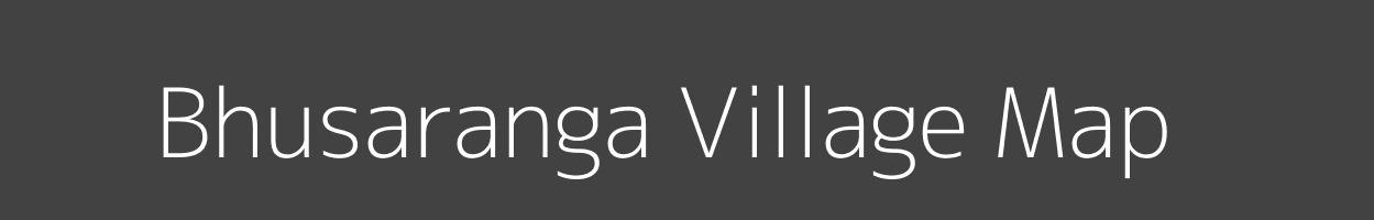 Map of Bhusaranga Village in Odisha Image