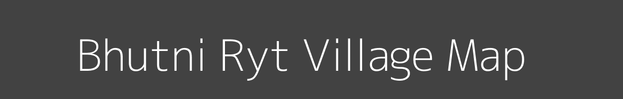 Map of Bhutni Ryt Village in Madhya Pradesh Image