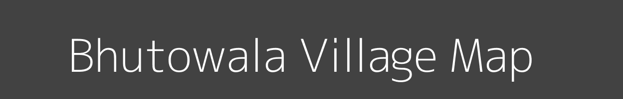Map of Bhutowala Village in Rajasthan Image