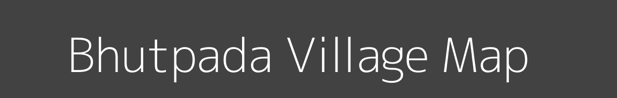 Map of Bhutpada Village in Madhya Pradesh Image