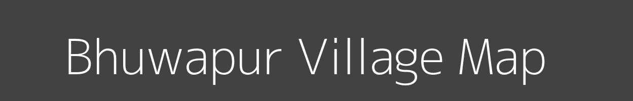 Map of Bhuwapur Village in Uttar Pradesh Image