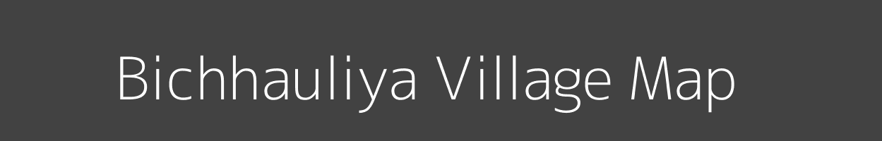 Map of Bichhauliya Village in Uttar Pradesh Image