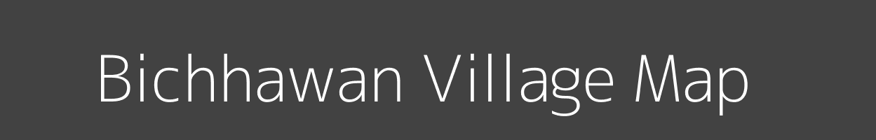 Map of Bichhawan Village in Uttar Pradesh Image