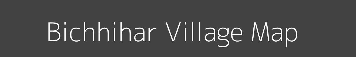 Map of Bichhihar Village in Madhya Pradesh Image