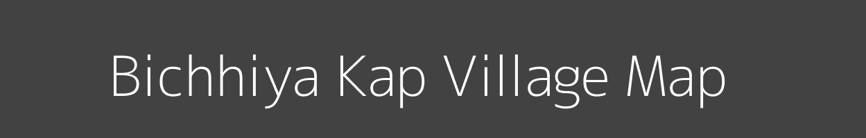 Map of Bichhiya Kap Village in Madhya Pradesh Image