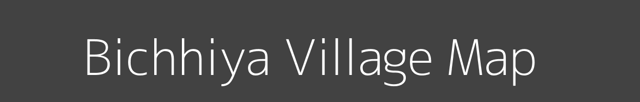 Map of Bichhiya Village in Madhya Pradesh Image