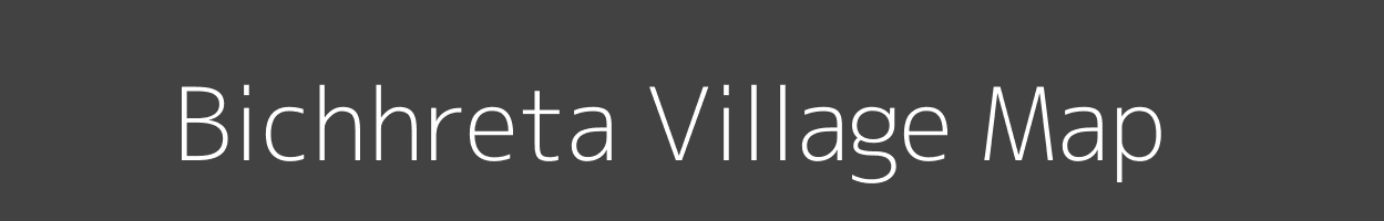 Map of Bichhreta Village in Madhya Pradesh Image