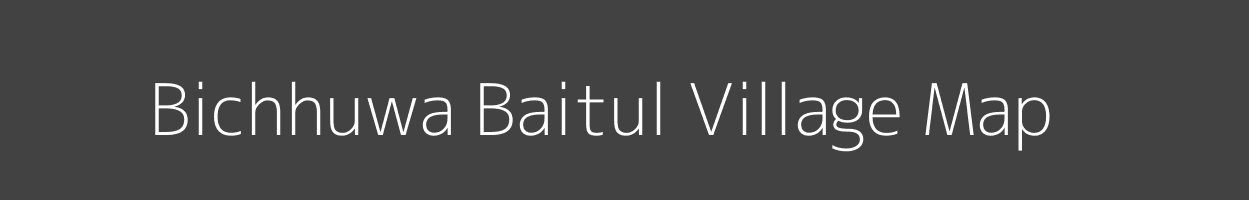 Map of Bichhuwa Baitul Village in Madhya Pradesh Image