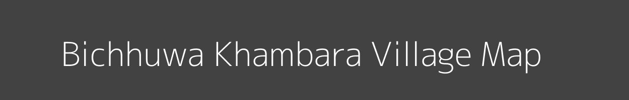 Map of Bichhuwa Khambara Village in Madhya Pradesh Image