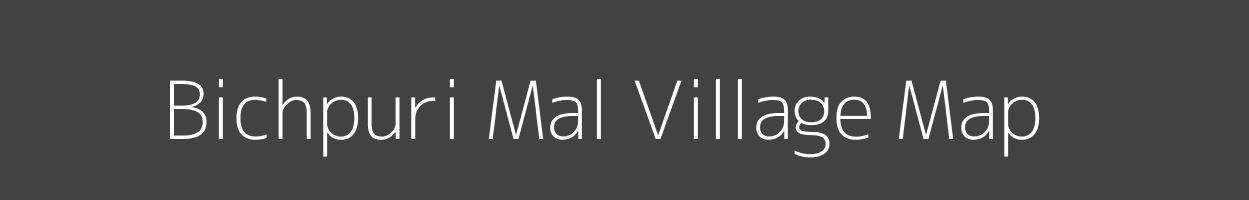 Map of Bichpuri Mal Village in Madhya Pradesh Image