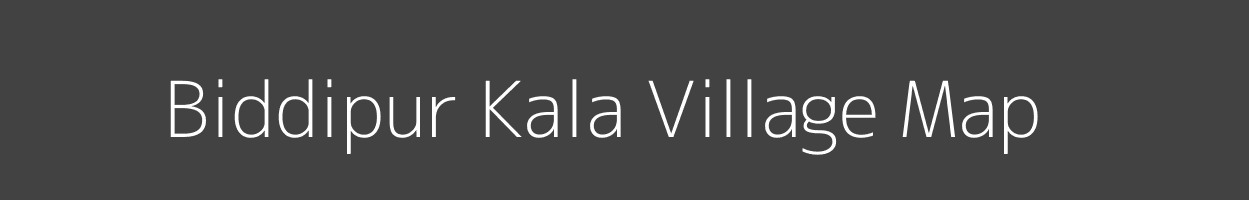 Map of Biddipur Kala Village in Uttar Pradesh Image