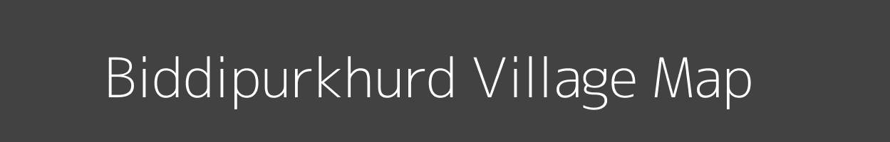 Map of Biddipurkhurd Village in Uttar Pradesh Image