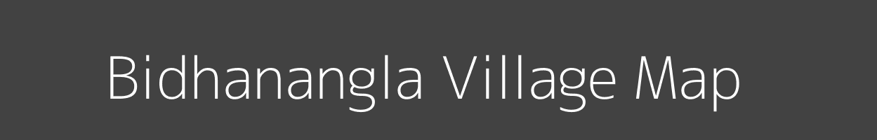 Map of Bidhanangla Village in Uttar Pradesh Image