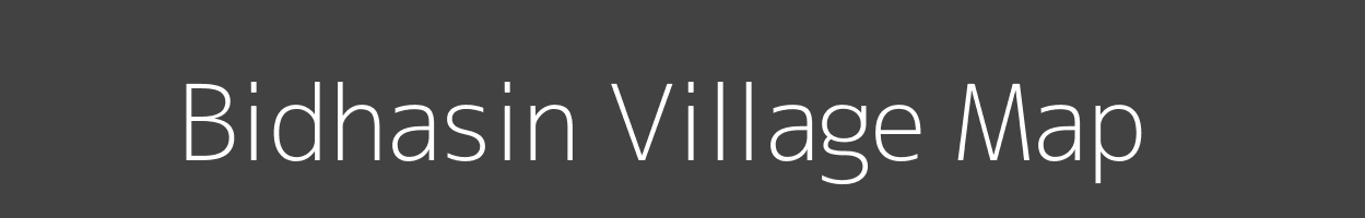 Map of Bidhasin Village in Uttar Pradesh Image