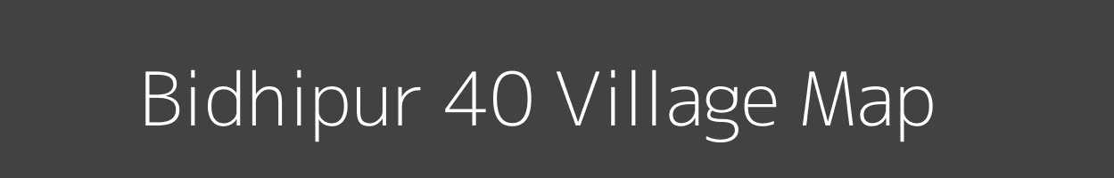 Map of Bidhipur 40 Village in Punjab Image