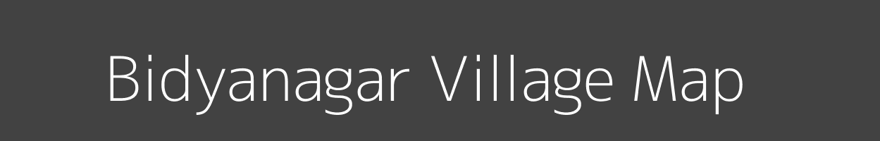 Map of Bidyanagar Village in Bihar Image