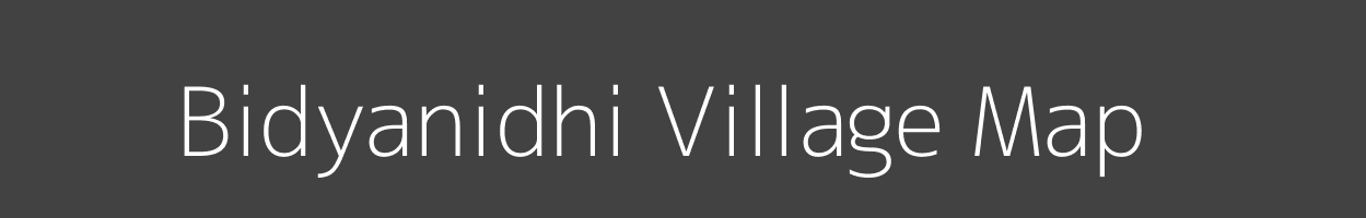 Map of Bidyanidhi Village in West Bengal Image