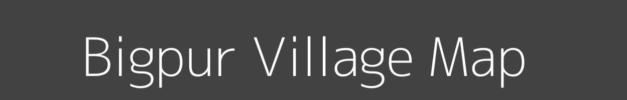 Map of Bigpur Village in Madhya Pradesh Image