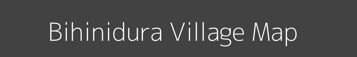 Map of Bihinidura Village in Uttar Pradesh Image