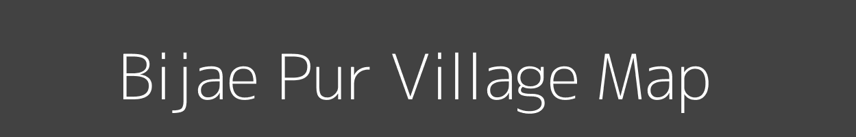 Map of Bijae Pur Village in Uttar Pradesh Image