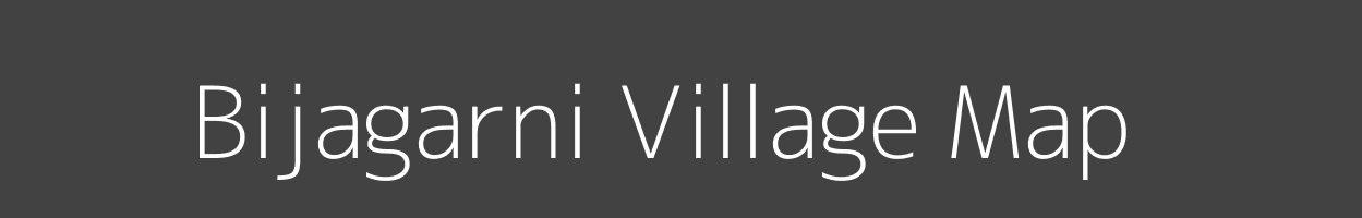 Map of Bijagarni Village in Karnataka Image