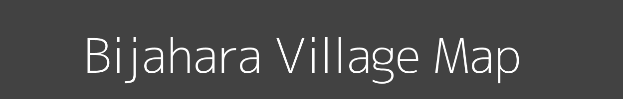 Map of Bijahara Village in Uttar Pradesh Image