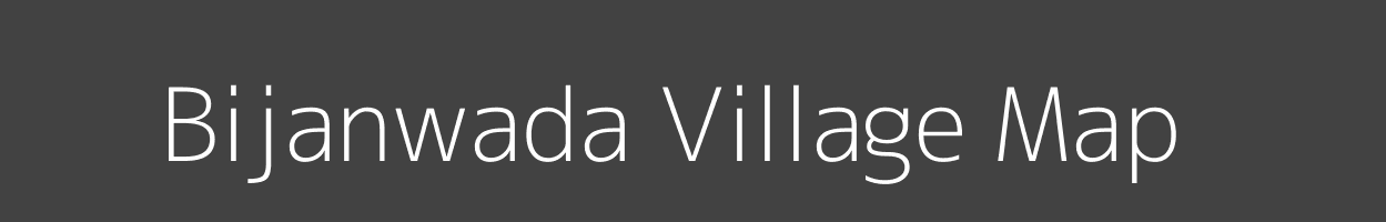 Map of Bijanwada Village in Madhya Pradesh Image