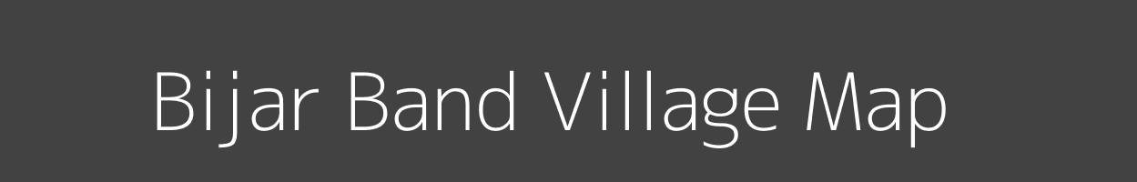 Map of Bijar Band Village in Uttar Pradesh Image