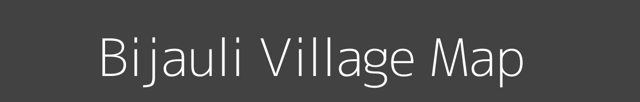 Map of Bijauli Village in Uttar Pradesh Image