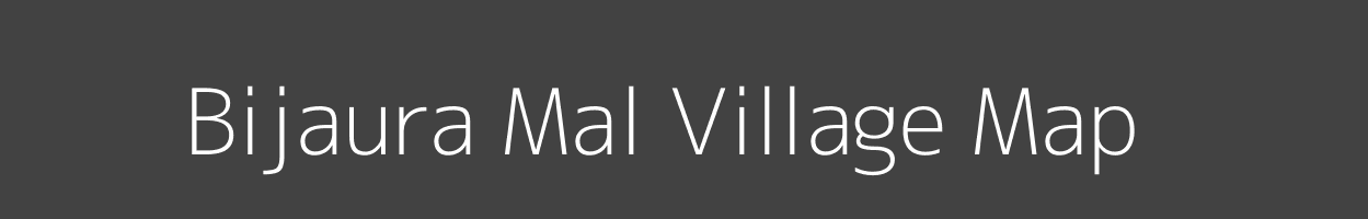 Map of Bijaura Mal Village in Madhya Pradesh Image