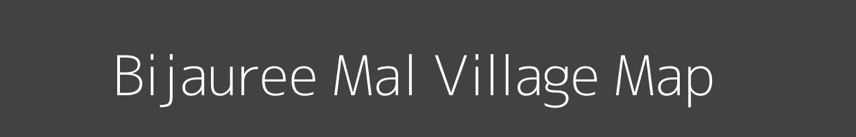 Map of Bijauree Mal Village in Madhya Pradesh Image