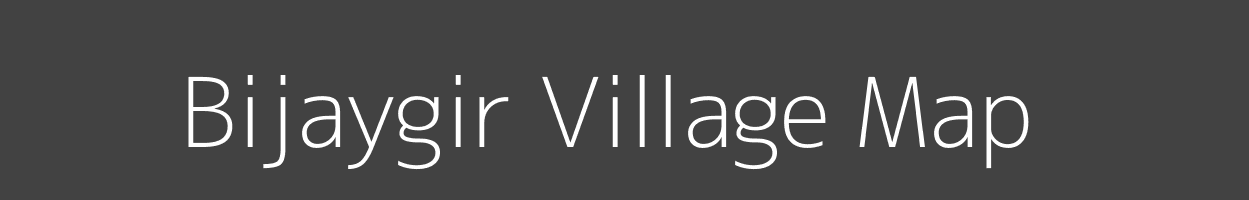 Map of Bijaygir Village in Uttar Pradesh Image