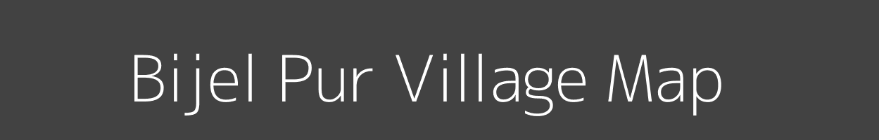 Map of Bijel Pur Village in Uttar Pradesh Image