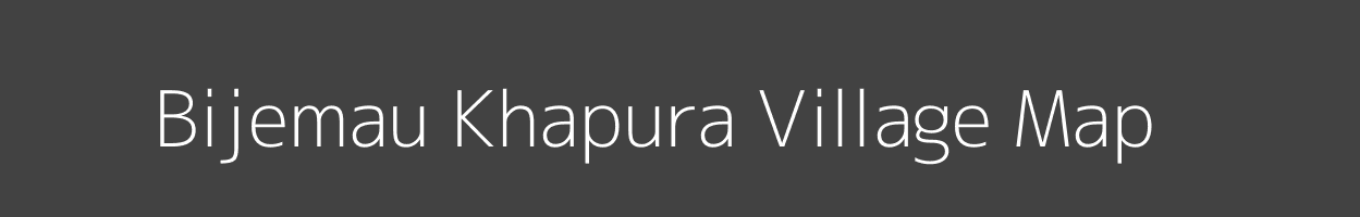 Map of Bijemau Khapura Village in Uttar Pradesh Image