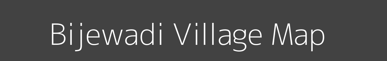 Map of Bijewadi Village in Maharashtra Image