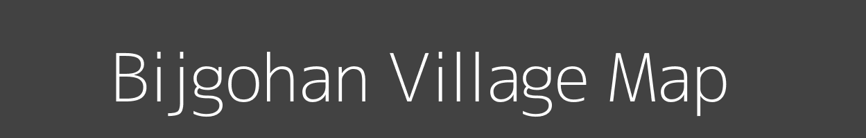 Map of Bijgohan Village in Madhya Pradesh Image